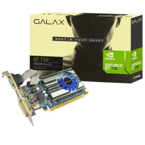 Placa de Vídeo GALAX GeForce® GT 710 2GB 